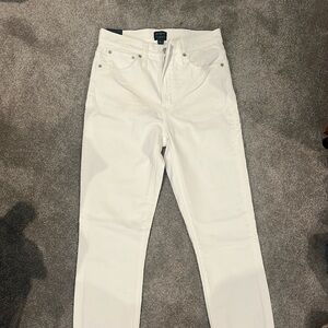 NWT J. Crew White Jeans